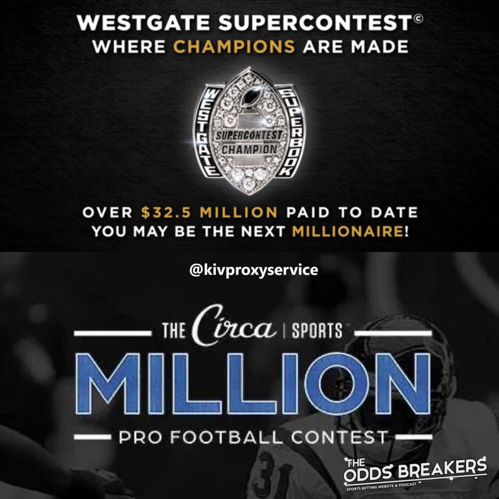 NFL Football Million Dollar Sports Betting Contests for 2020 -  TheOddsBreakers