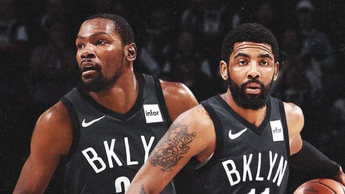 Nets' stars Kyrie Irving and Kevin Durant