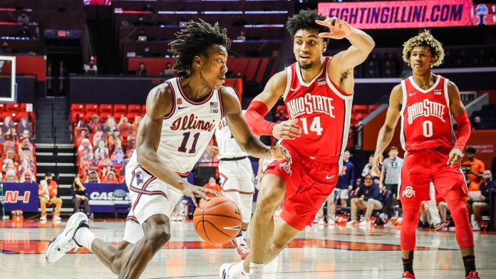 Ohio State vs. Illinois basketball