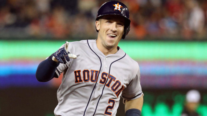 Astros' slugging star, Alex Bregman.