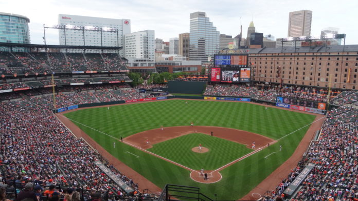 A view of Baltimore's Camden Yards.