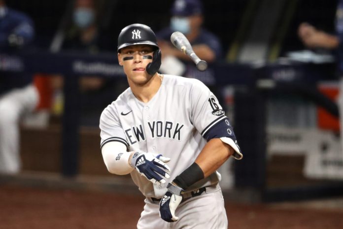 Yankees' star and MLB villain, Aaron Judge.