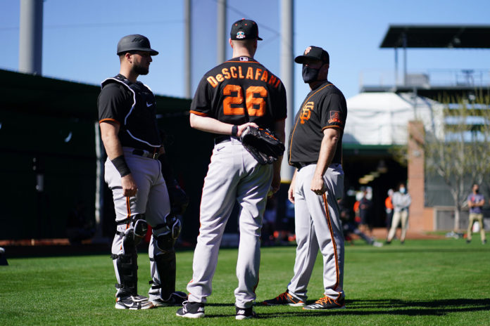 Giants' pitcher Anthony DeSclafani