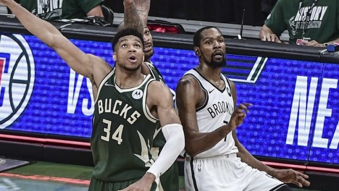 Bucks vs. Nets in Game 6.