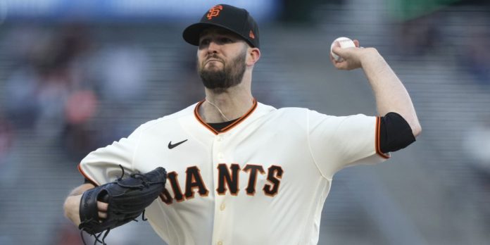 Alex Wood on the mound.