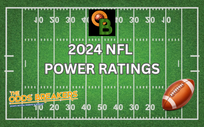 2024 NFL Power Ratings